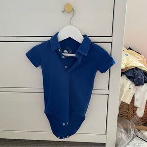 Primary Blue Bodysuit 9-12 Months
